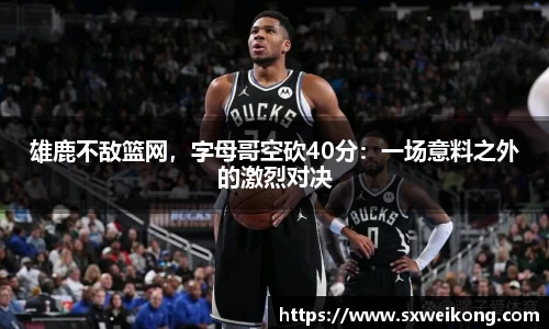 雄鹿不敌篮网,字母哥空砍40分:一场意料之外的激烈对决